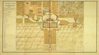 Plankarta över Mariannelunds säteri 1793