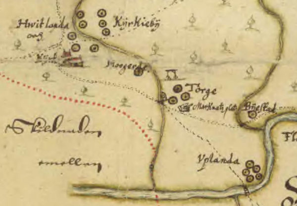  Häradskarta över Östra härad