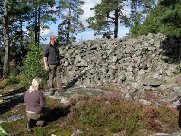 Röset som majoren "grävde ut" på 1840-talet.