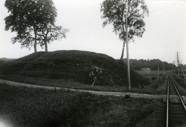 Foto från början av förra seklet på Lustig kulle.