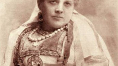 missionären Mathilda Strömberg som grundade Indiska