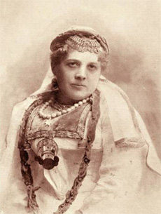 missionären Mathilda Strömberg som grundade Indiska