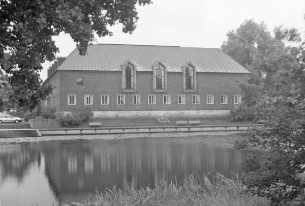 Gammal bild av Tranås Stadshus