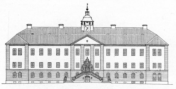 Karl Samuelsons ritning av rådhus