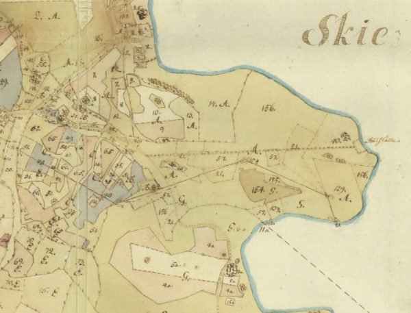 1768 karterades både Skirö kyrkby och Vallby.