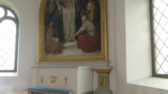 Altartavlan i Ås kyrka