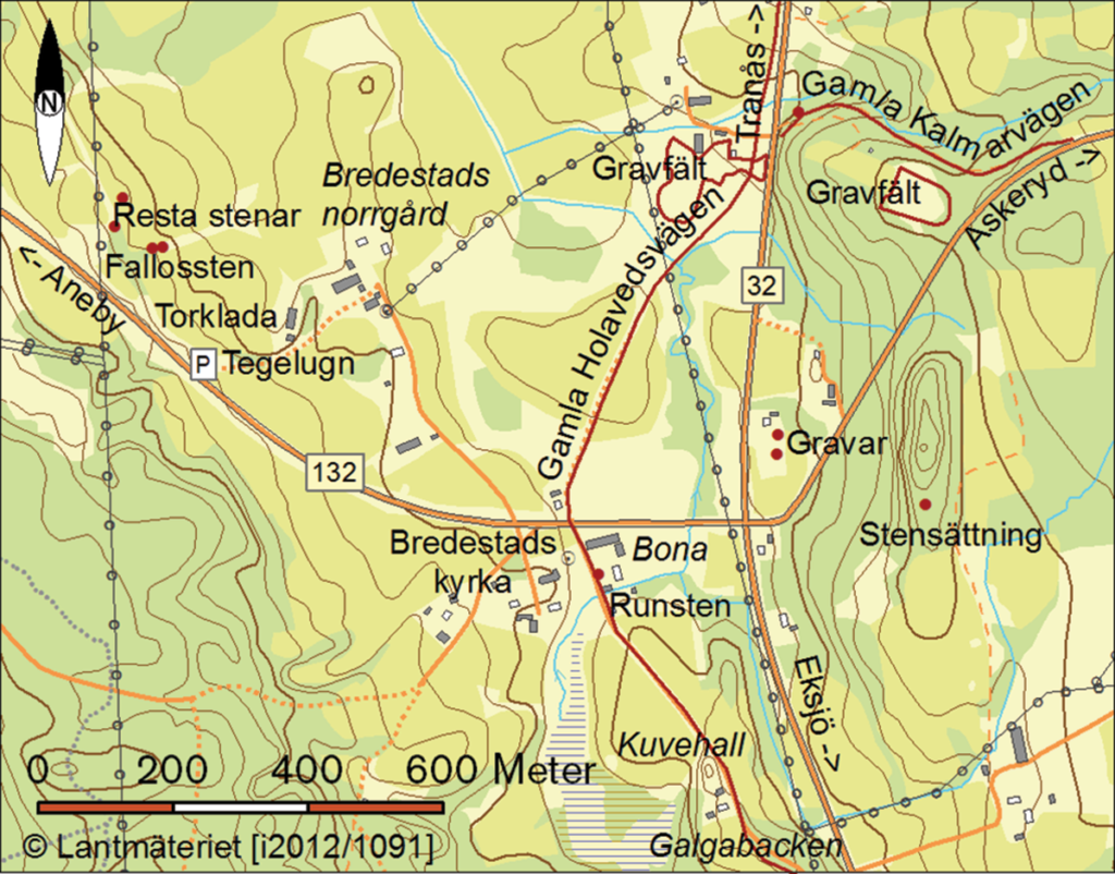 Karta över området.