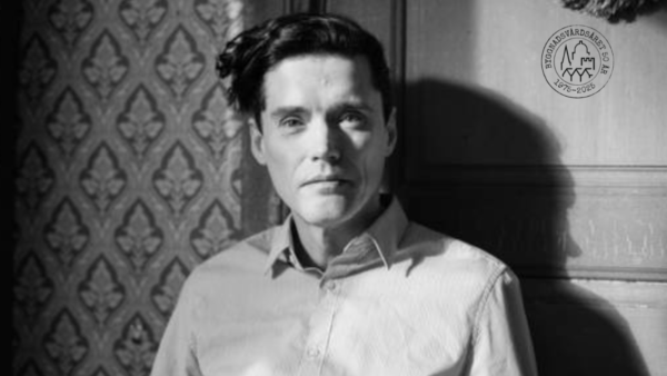 Svart vitt foto av Gustav Bergström