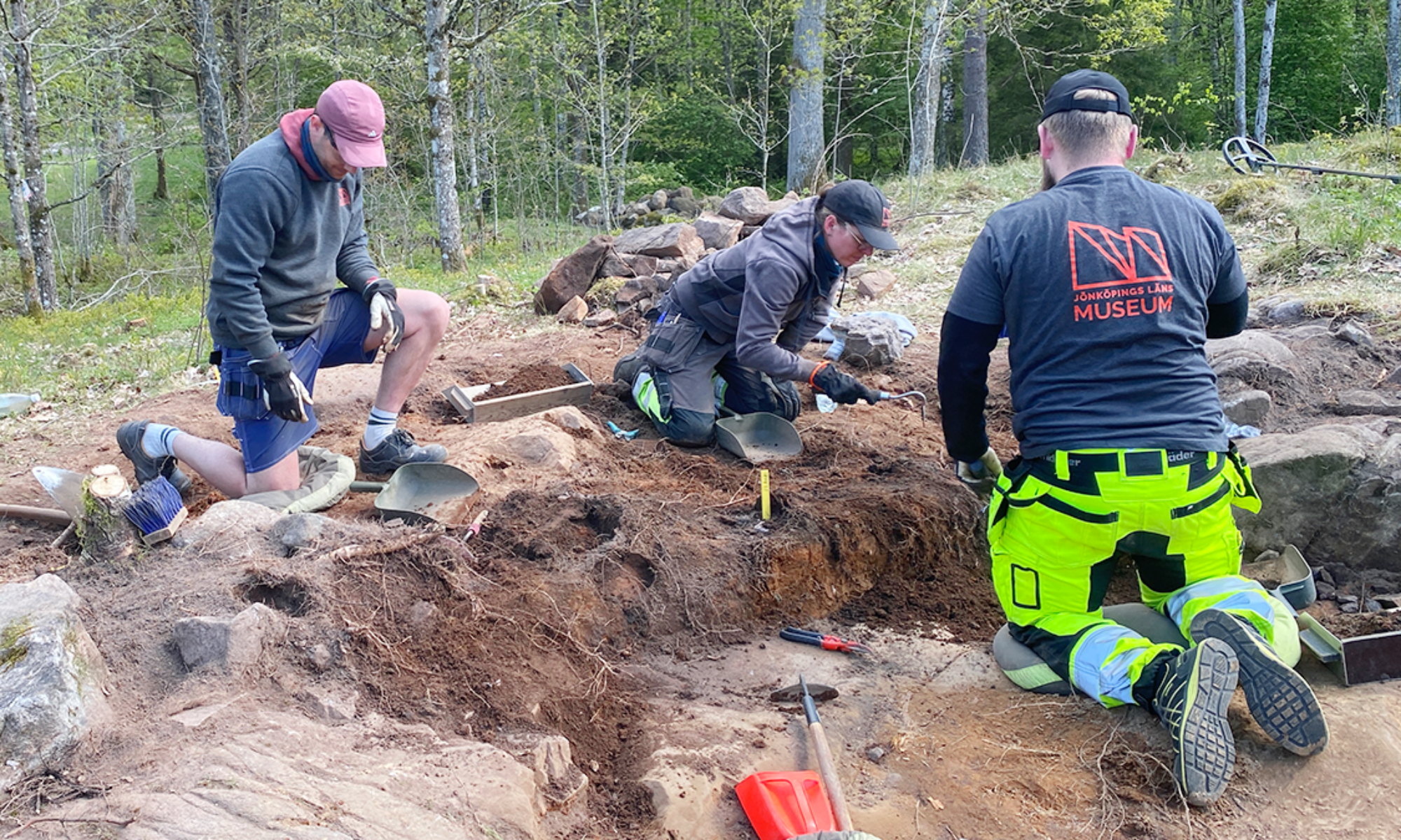 Vikingatida gravfält Västhorja