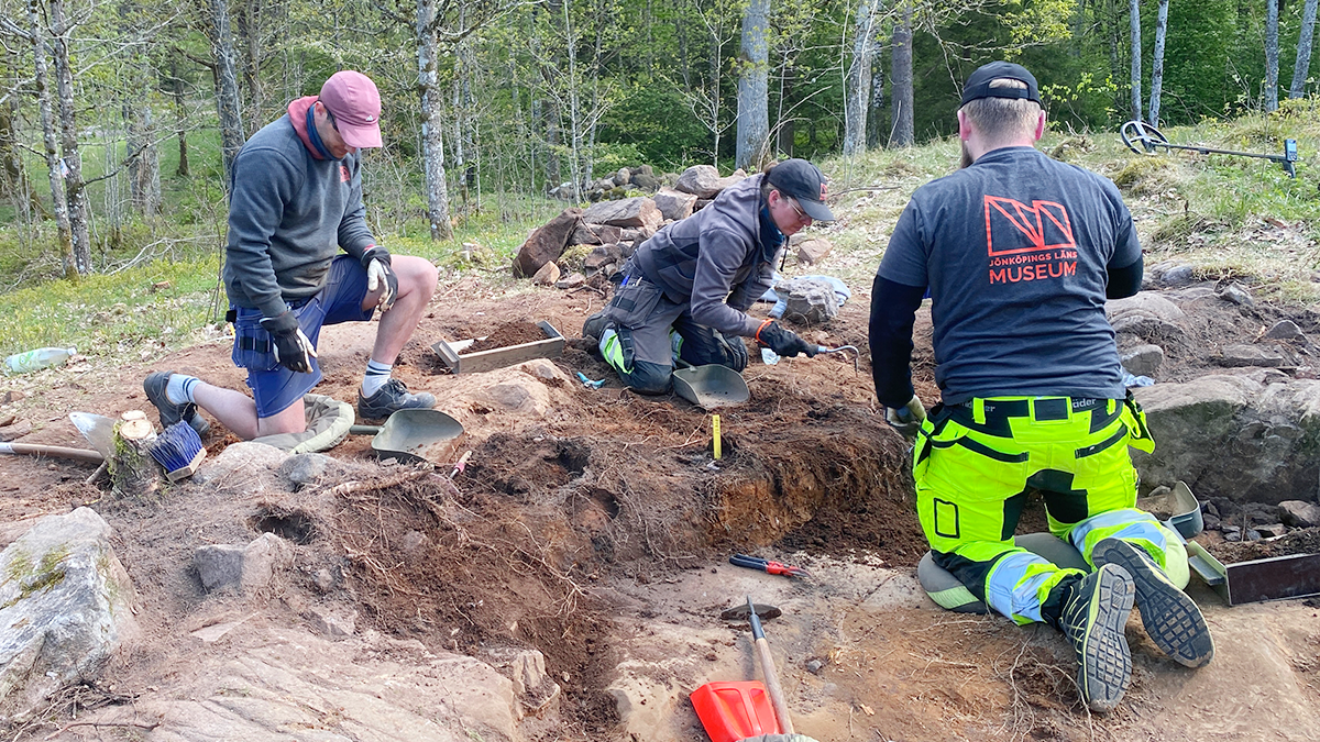 Vikingatida gravfält Västhorja