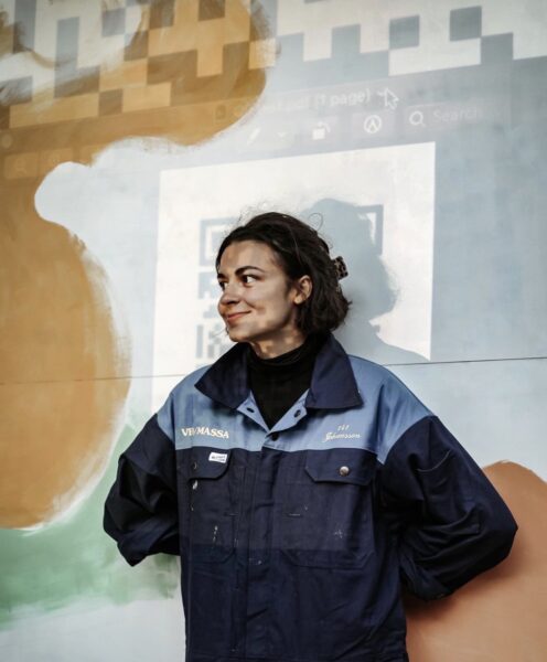 Porträtt av Yuvia Maini, fotograferad av Pauline Ågren